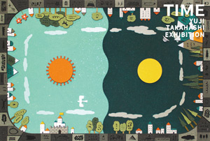 個展『TIME』のDM