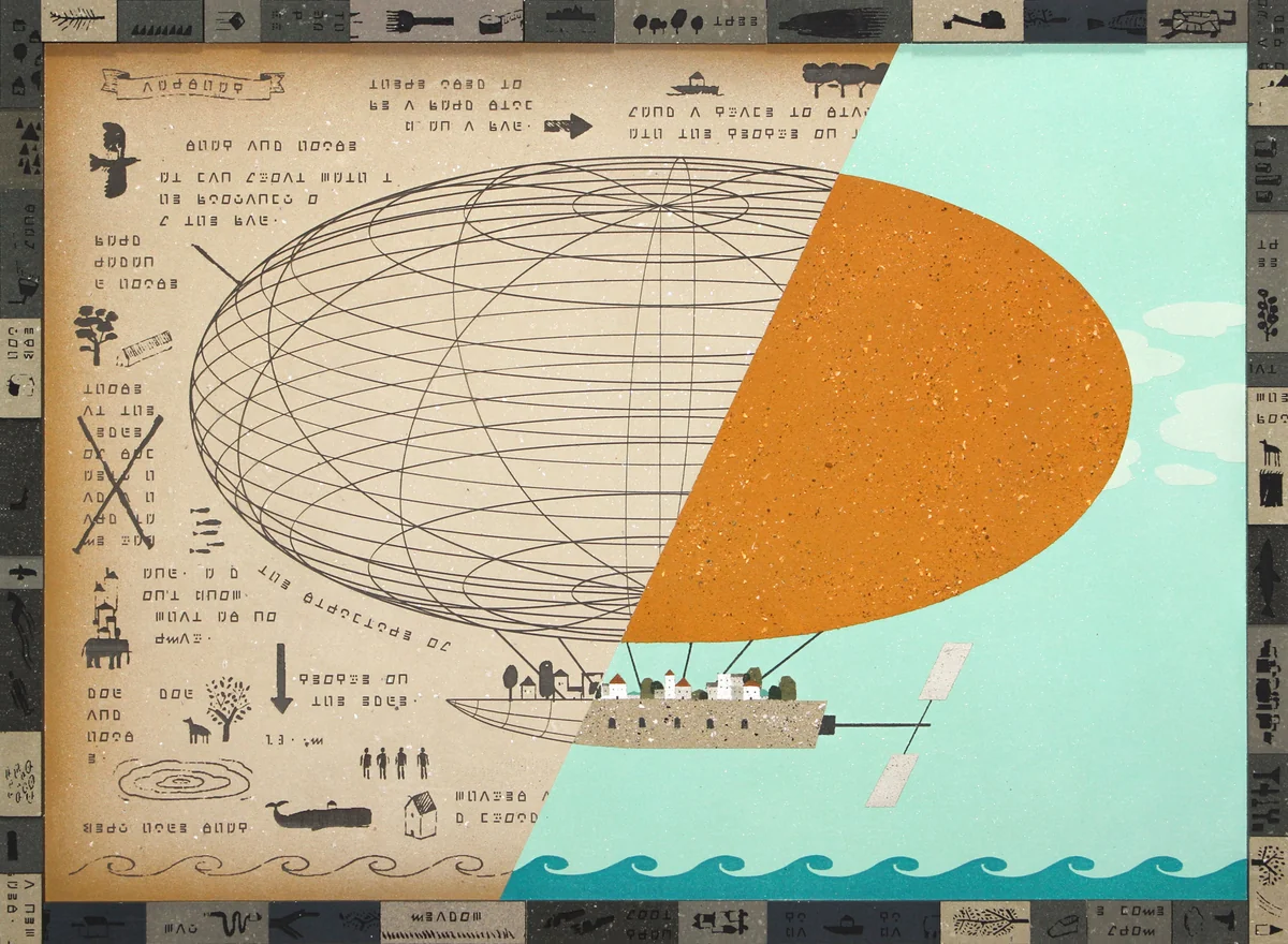 飛行船の設計図