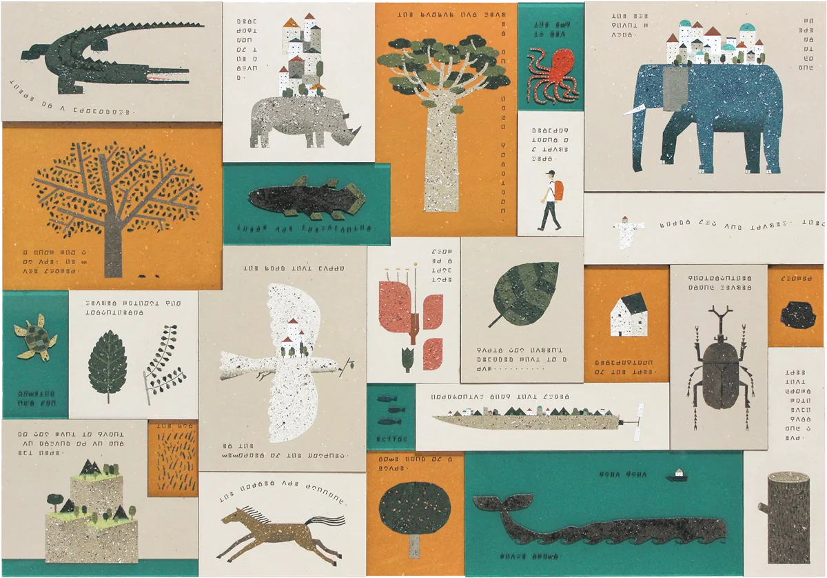 さまざまな動植物